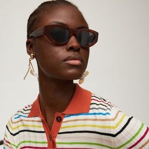 Marni Sunglasses Rainbow Mountains  Blonde Havana RTA Havana grey